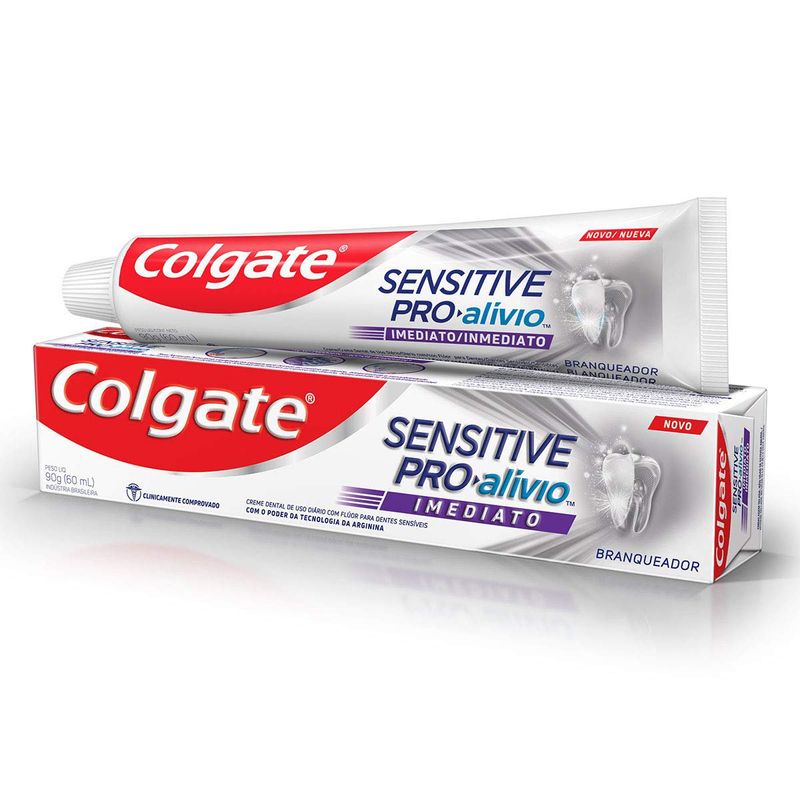 creme dental colgate sensitive pro-alívio 90g