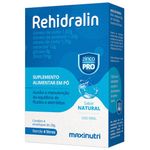 rehidralin pó sabor natural caixa com 4 envelopes de 28g maxinutri
