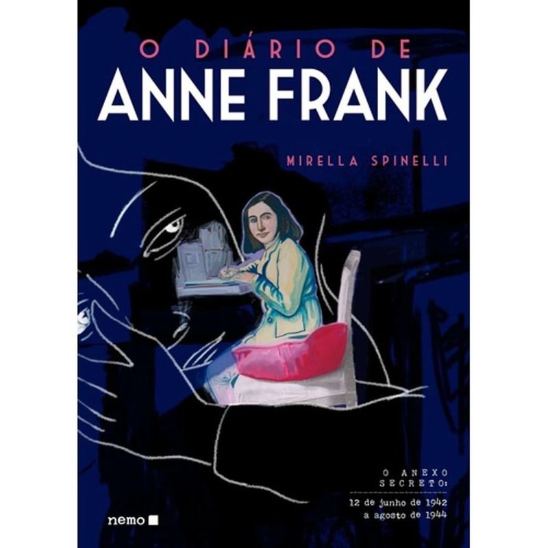 livro o diário de anne frank - em quadrinhos (mp)