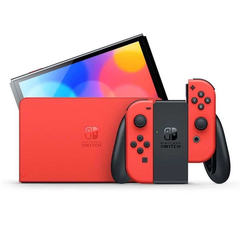 Console Nintendo Switch OLED 64GB Mario Red Edição