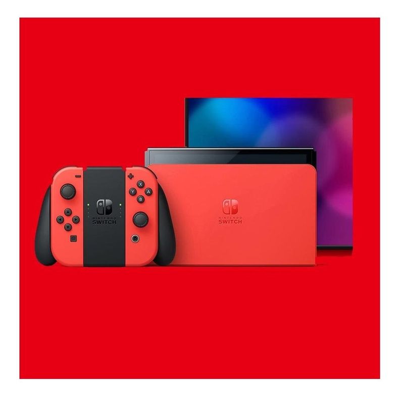 Console Nintendo Switch OLED 64GB Mario Red Edição