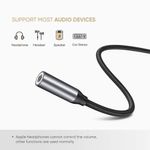 cabo de audio ugreen usb-c para p2 av142 preto (mp)