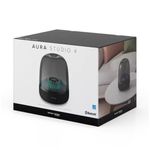 caixa de som portátil harman kardon aura studio 4 15w preta (mp)