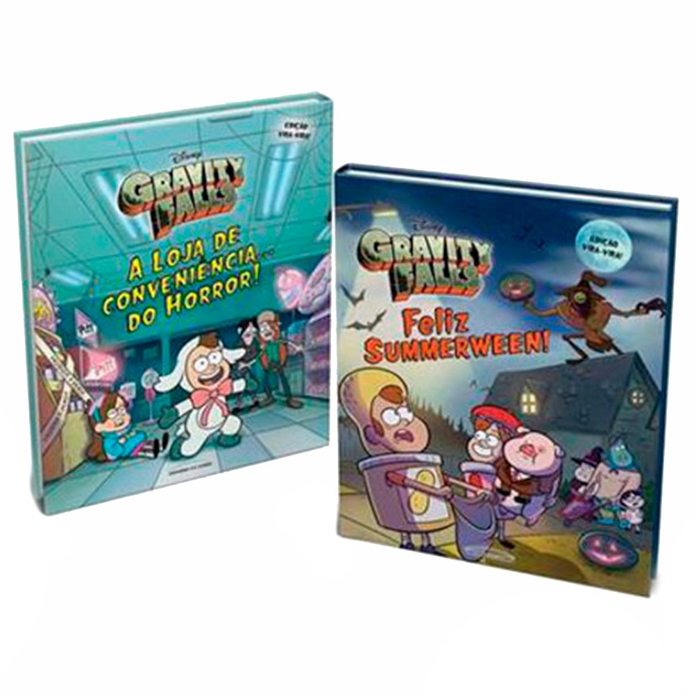 Encontraproduto.com.br - Livro Gravity Falls: Feliz Summerween! / A loja de conveniência... do horror!