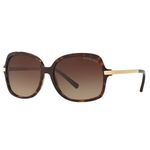 óculos de sol michael kors marrom mk2024 a-bi