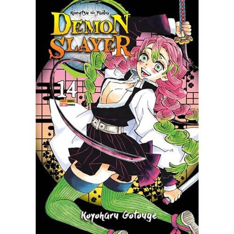 livro demon slayer - vol 14 - mangá (mp)