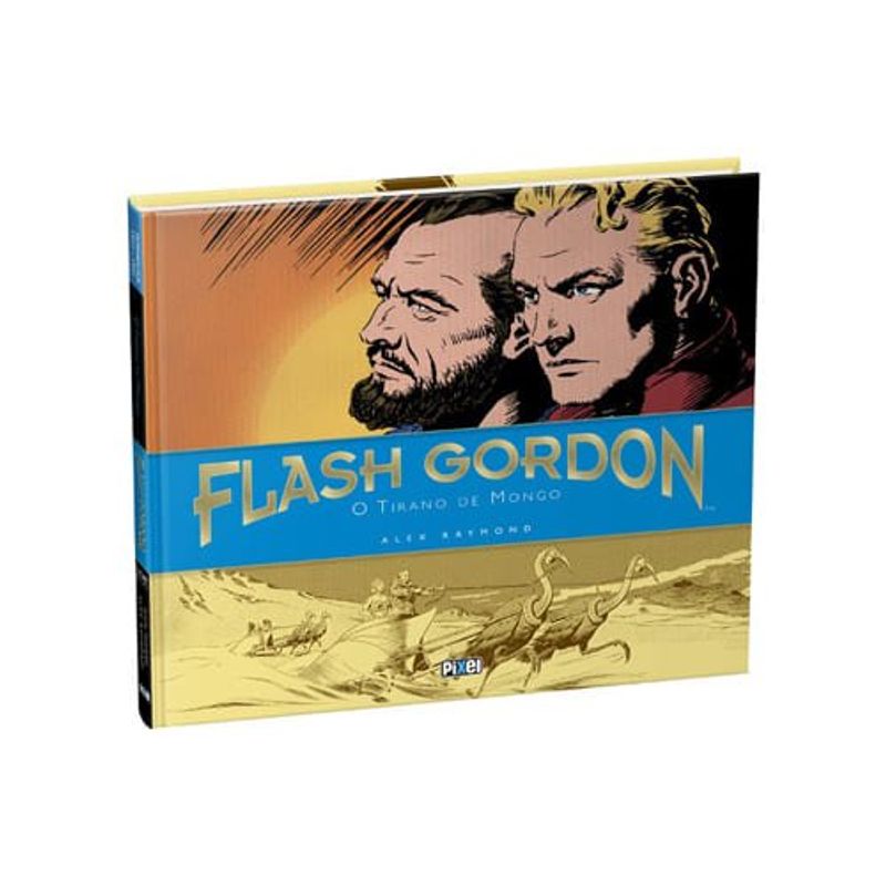 livro flash gordon: o tirano de mongo - capa dura (mp)