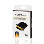 adaptador argom dvi macho para hdmi fêmea arg-cb-1320 (mp)