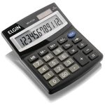 calculadora de mesa elgin mv4124 12 digitos bateria/solar 42mv41240000 (mp)