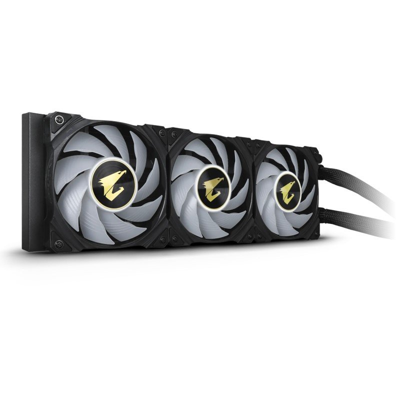 cooler para processador gigabyte hydro 360mm argb waterforce x 360 (mp)