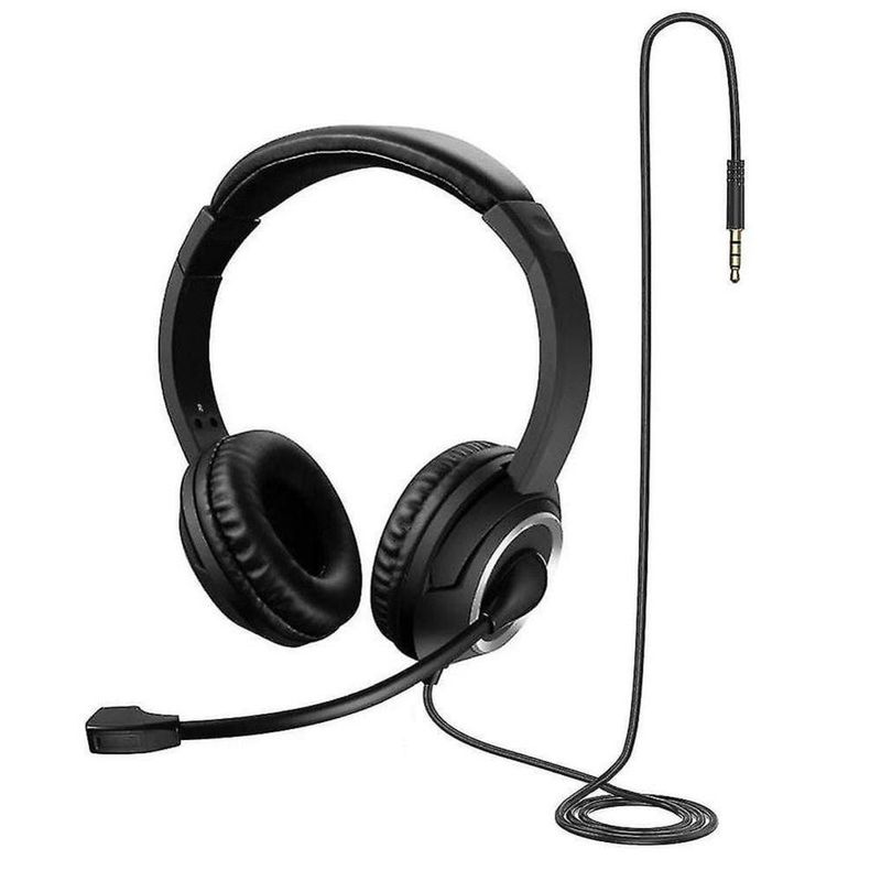 headset com microfone multilaser p3 + usb hf600 ph427 preto (mp)