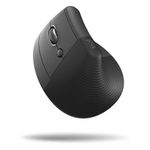 mouse logitech ergonômico bluetooh lift canhoto preto (mp)