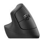 mouse logitech ergonômico bluetooh lift canhoto preto (mp)