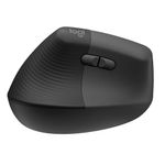 mouse logitech ergonômico bluetooh lift canhoto preto (mp)