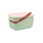 cooler retrô polarbox 20 litros verde água com alça 9316 (mp)