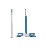 esfregão mop giratório plástico inox 120cm (mp)