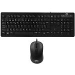 teclado e mouse mtg usb abnt2 akm617ptlp preto (mp)