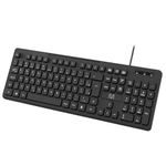 teclado usb multilaser tm300 multimídia abnt2 tc294 preto (mp)