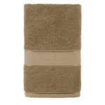 toalha de banho teka 100% algodão duomo marrom 67x140cm (mp)