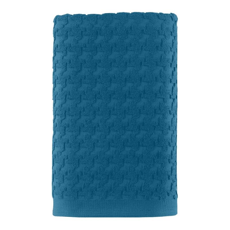 toalha de rosto teka 100% algodão solare azul 45x80cm (mp)