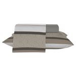 jogo roupa de cama solteiro teka 3 peças estampado crystal risque 100% algodão 140x220cm (mp)