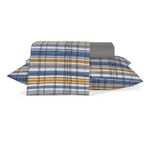 jogo roupa de cama solteiro teka 3 peças estampado crystal abissal 100% algodão 140x220cm (mp)