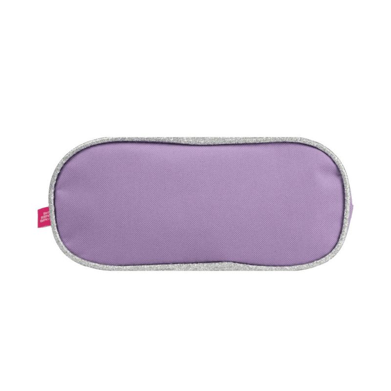 estojo infantil feminino unicorn 21x9cm lilás es41372 (mp)
