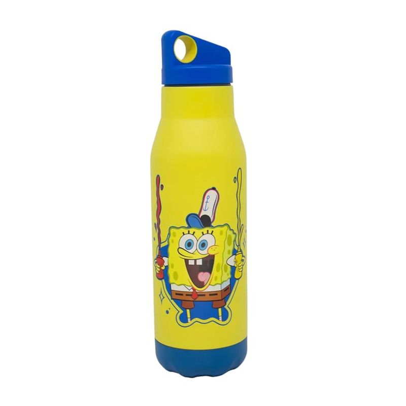 garrafa zonacriativa space bob esponja 600ml (mp)