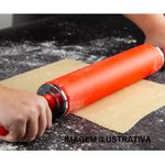 rolo massa silicone vermelho allonsy cromus 53,5x3,5cm (mp)