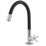 torneira de bancada marchezan para cozinha light 42cm 297907-c31 preto (mp)