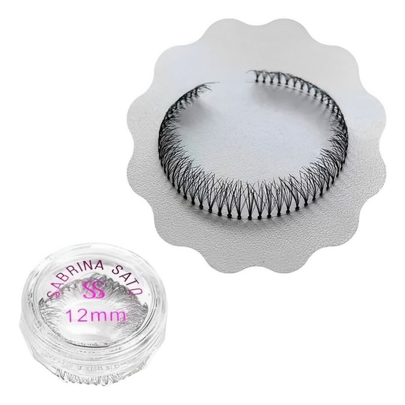 cílios real love post sabrina sato tufinho 12 peças 12mm (mp)