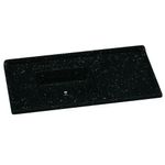 pia mármore aj rorato sintético granitada 100x53cm standard preto (mp)