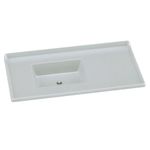 pia mármore aj rorato sintético granitada 100x53cm standard branco (mp)