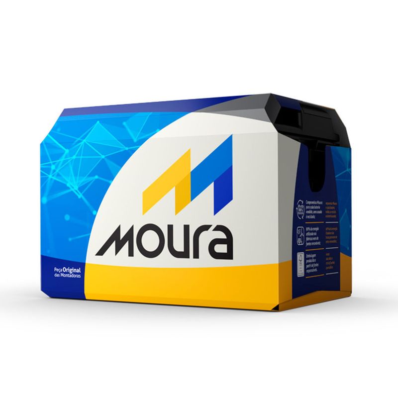bateria moura m70kd 70 ah 12 v