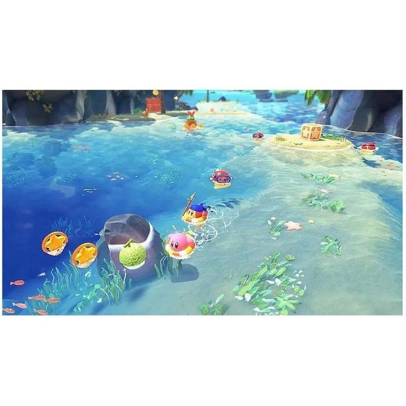 jogo para nintendo switch nintendo kirby and the forgotten land (mp)