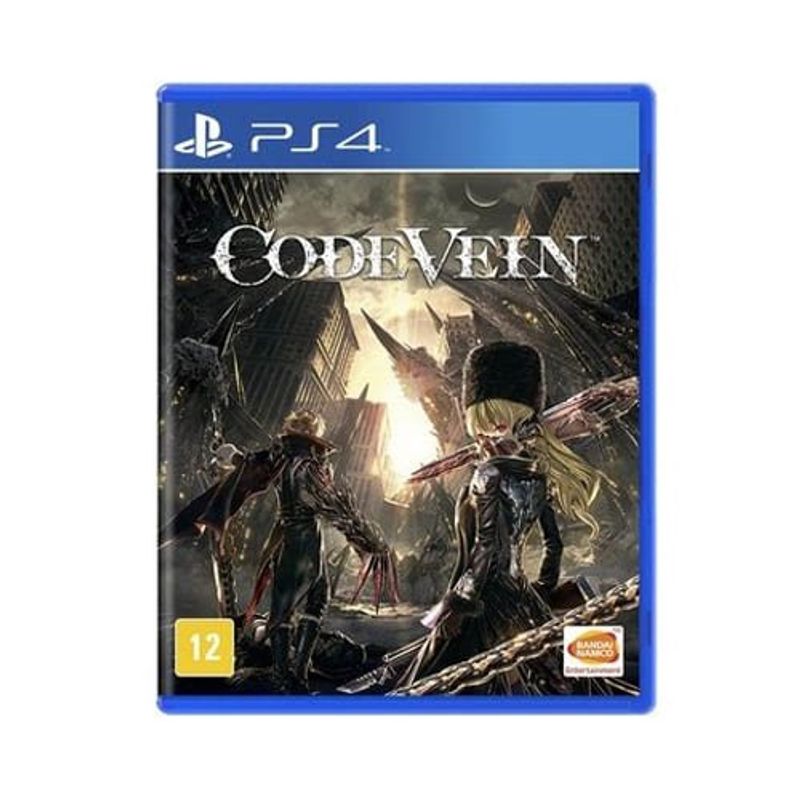 jogo ps4 code vein bandai namco (mp)