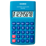 calculadora casio azul hl-815l-bu-w4-dp