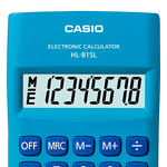 calculadora casio azul hl-815l-bu-w4-dp