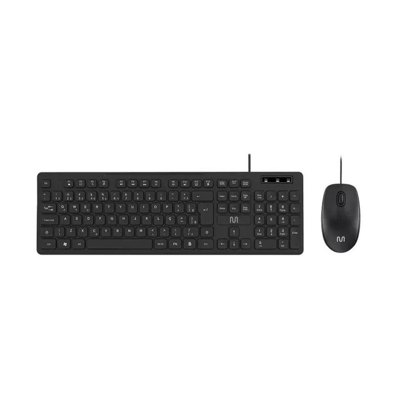 teclado e mouse multilaser usb cf300 (mp)