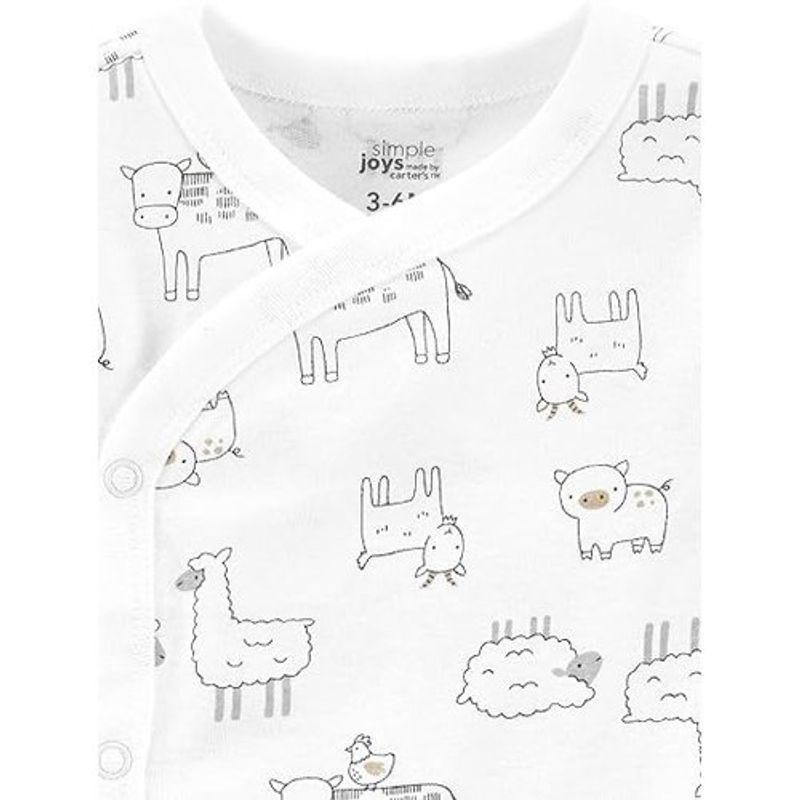 conjunto de 5 peças simple joys macacão sortido a-bi