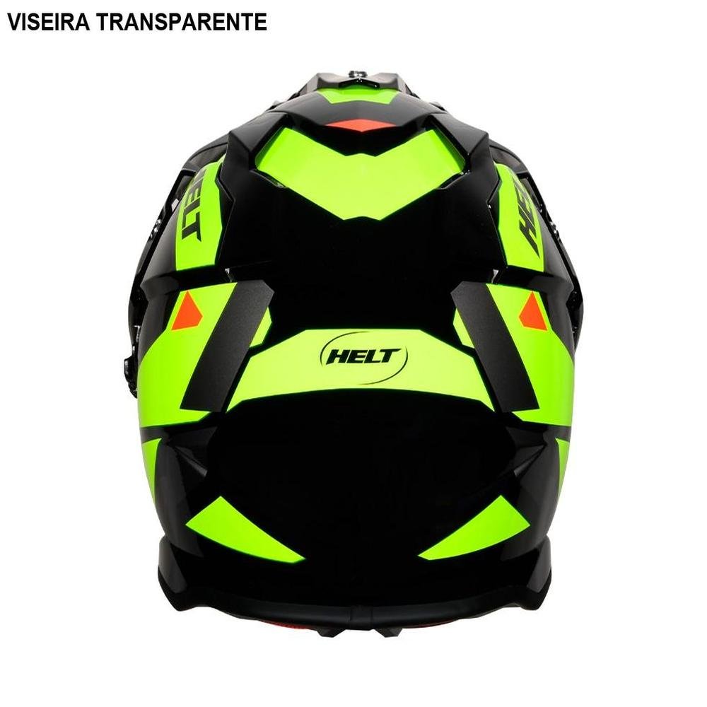 Capacete Cross Vision Glass Ride Helt 62