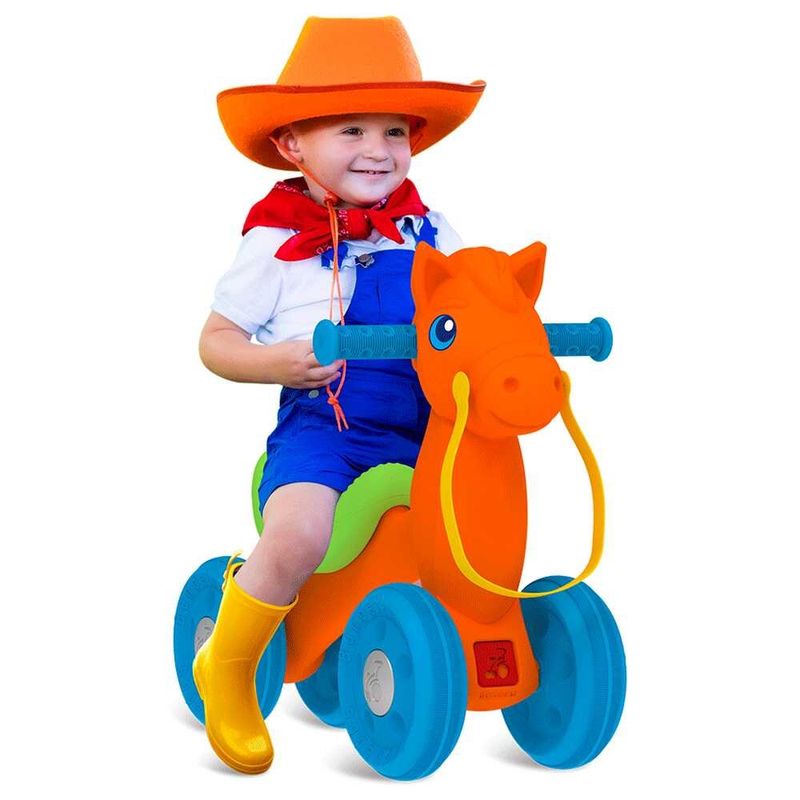 bicicleta de equilíbrio bandeirante pônei 1144