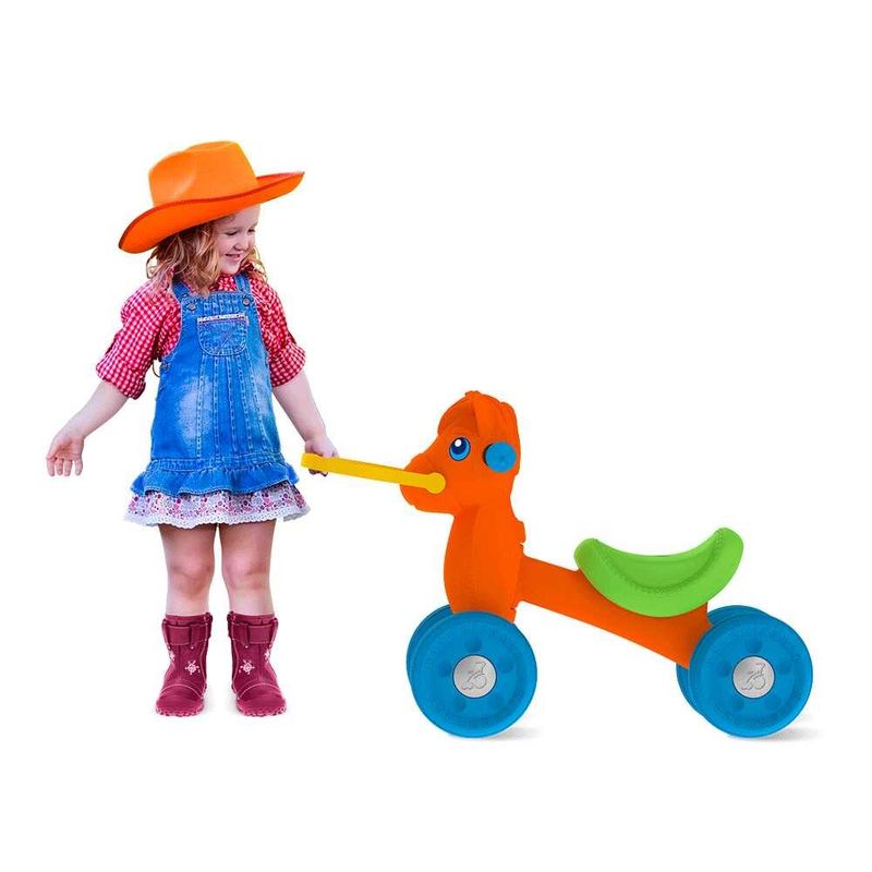 bicicleta de equilíbrio bandeirante pônei 1144