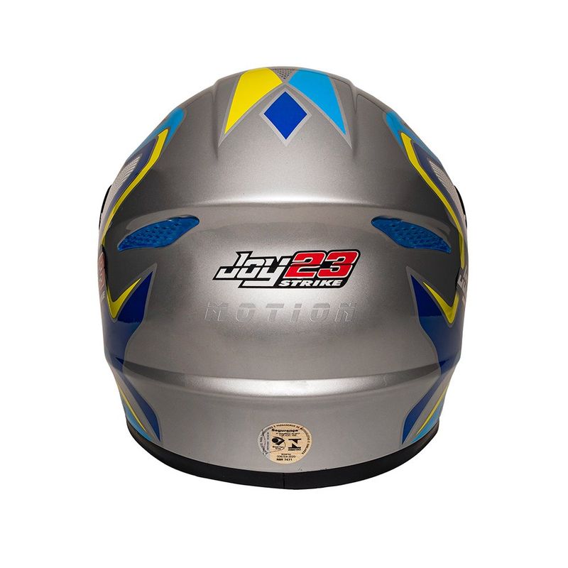 capacete taurus joy 23 strike motion azul fosco 60