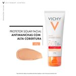 protetor solar facial vichy capital soleil uv-pigment control fps60 cor 1.0 40g