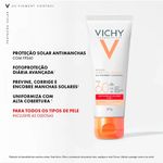 protetor solar facial vichy capital soleil uv-pigment control fps60 cor 1.0 40g