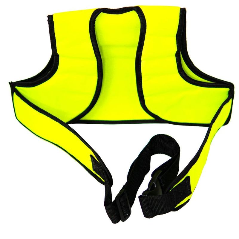 cinto colete de segurança protercapas infantil moto amarelo (mp)
