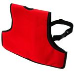 cinto colete de segurança protercapas infantil moto vermelho (mp)