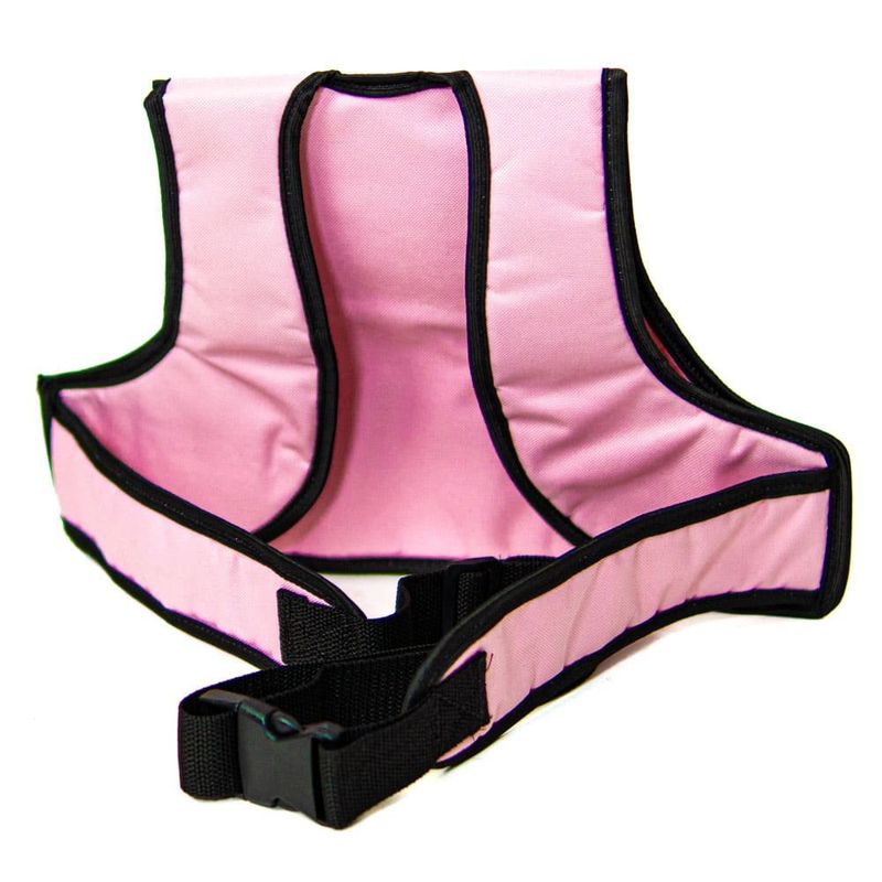 cinto colete de segurança protercapas infantil moto rosa (mp)