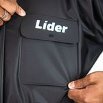 conjunto capa de chuva impermeável protercapas pvc p lider (mp)